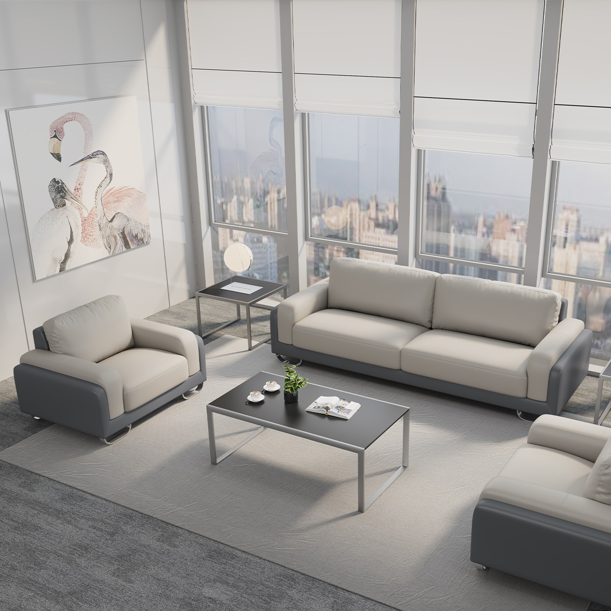 Adair Reception Office Sofa-1