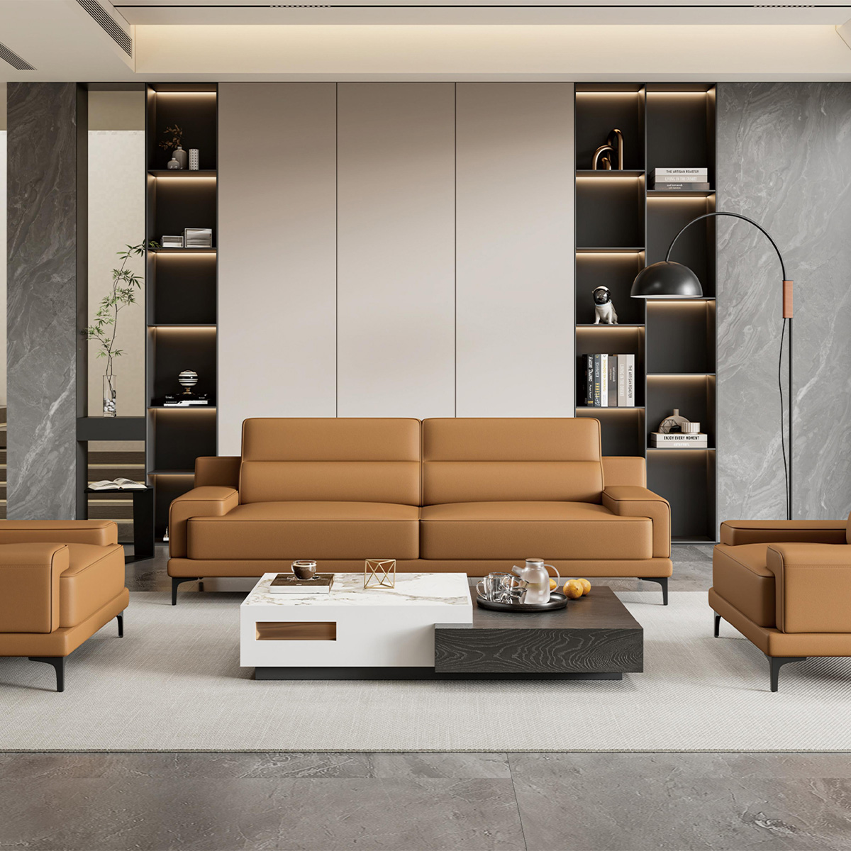 Amelie Executive Office Sofa-1