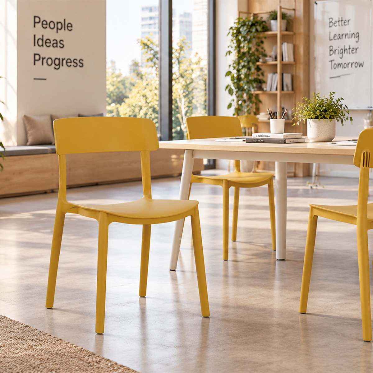 Ansel Stackable Training Chair-1