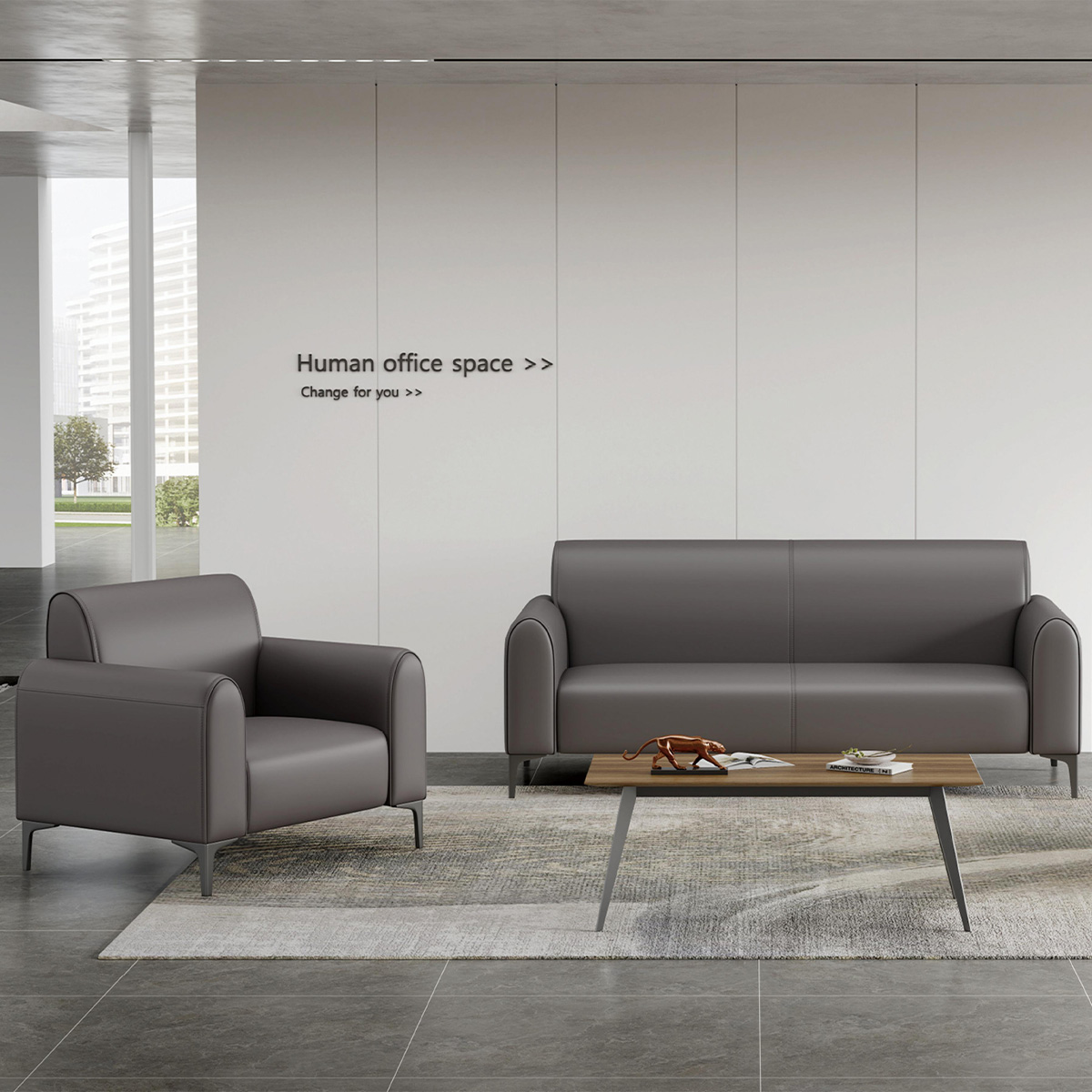 Astrid Commercial Office Sofa-1