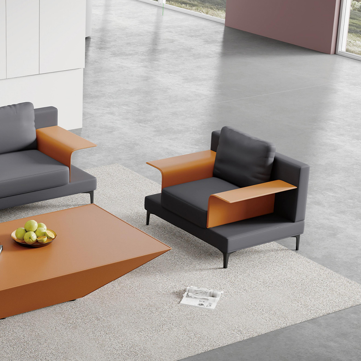 Belen Accent Office Sofa-1