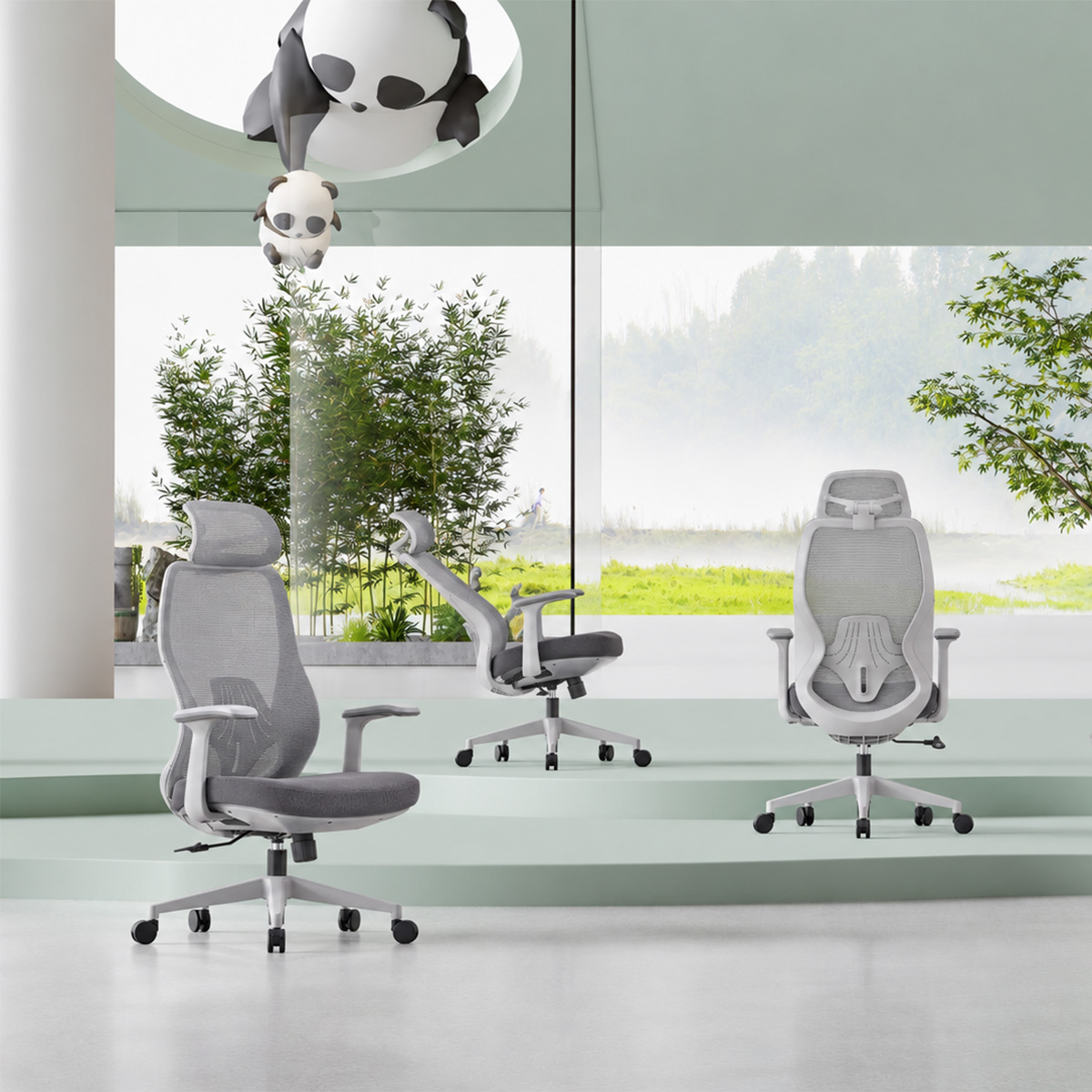 Blaire Lumbar Mesh Chair-1