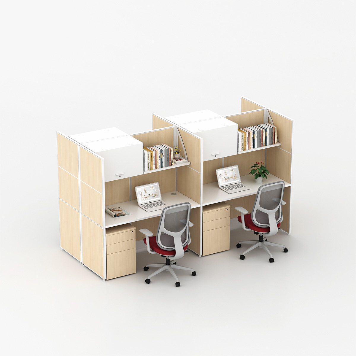 Cubicle-Workstation-4-people