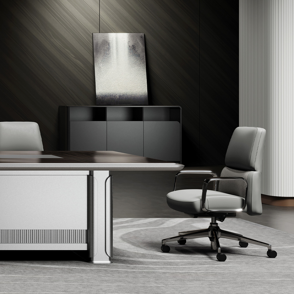 Cyrus Leather Office Chair-1