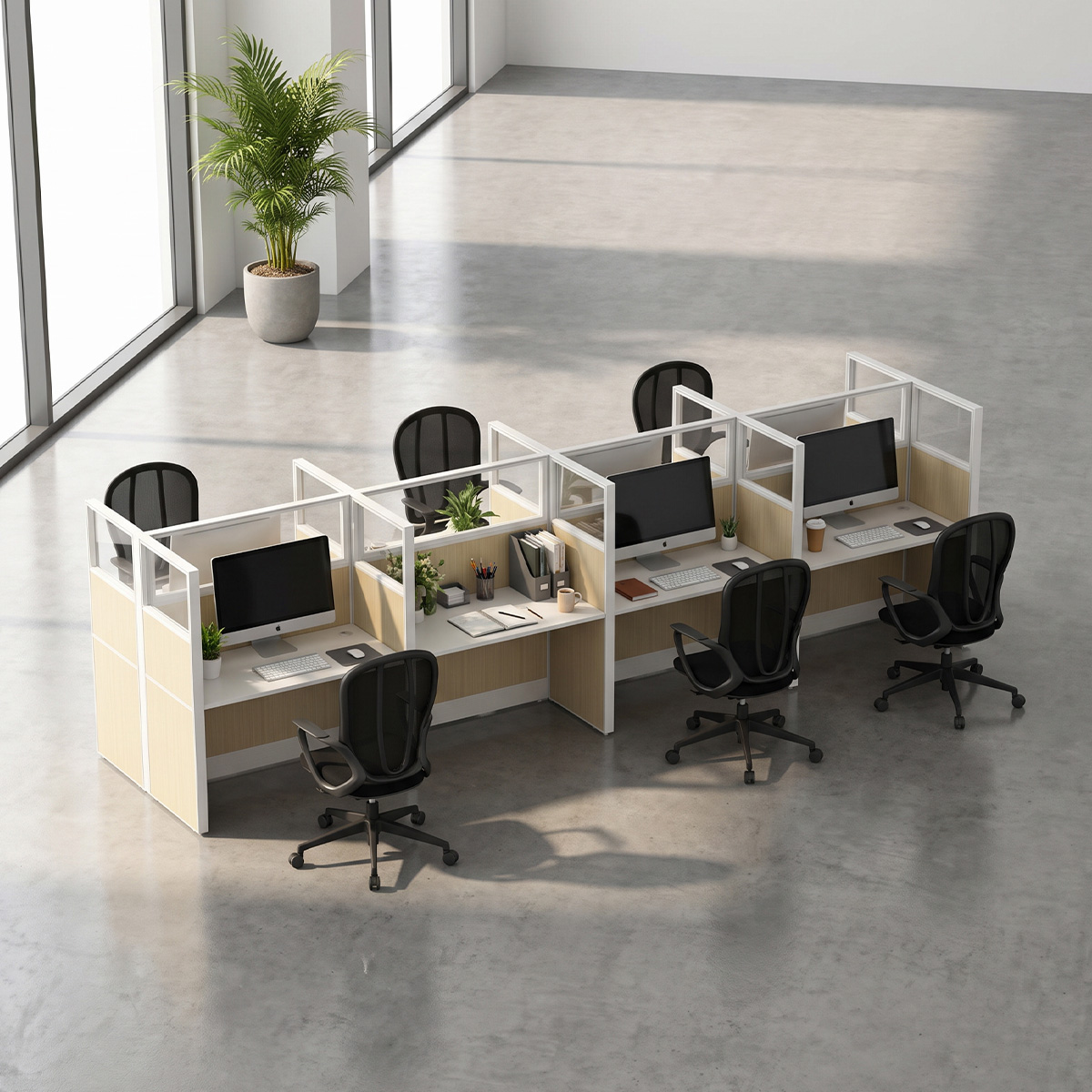 E60 Call Center Cubicle-1