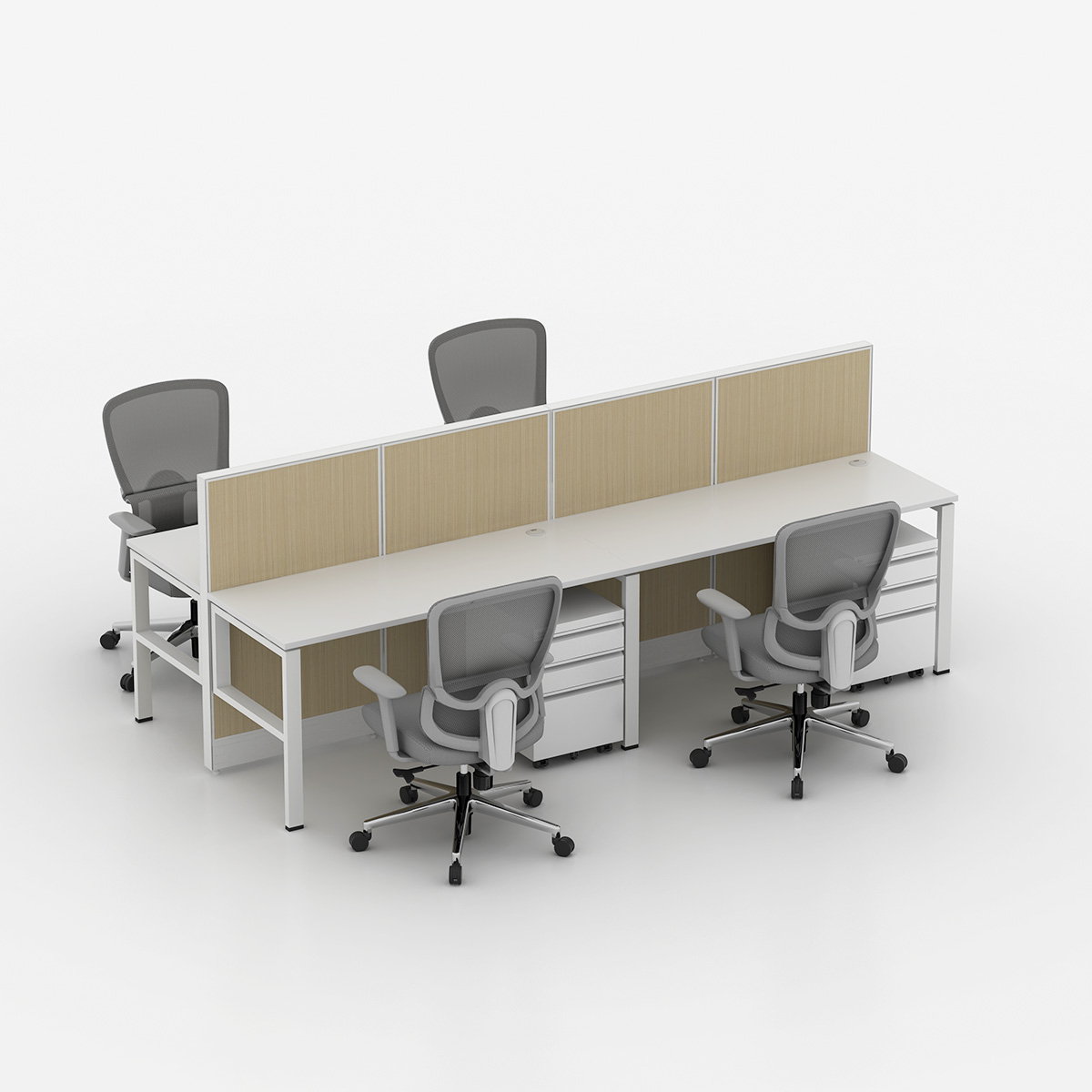 E60 Linear Office Workstation