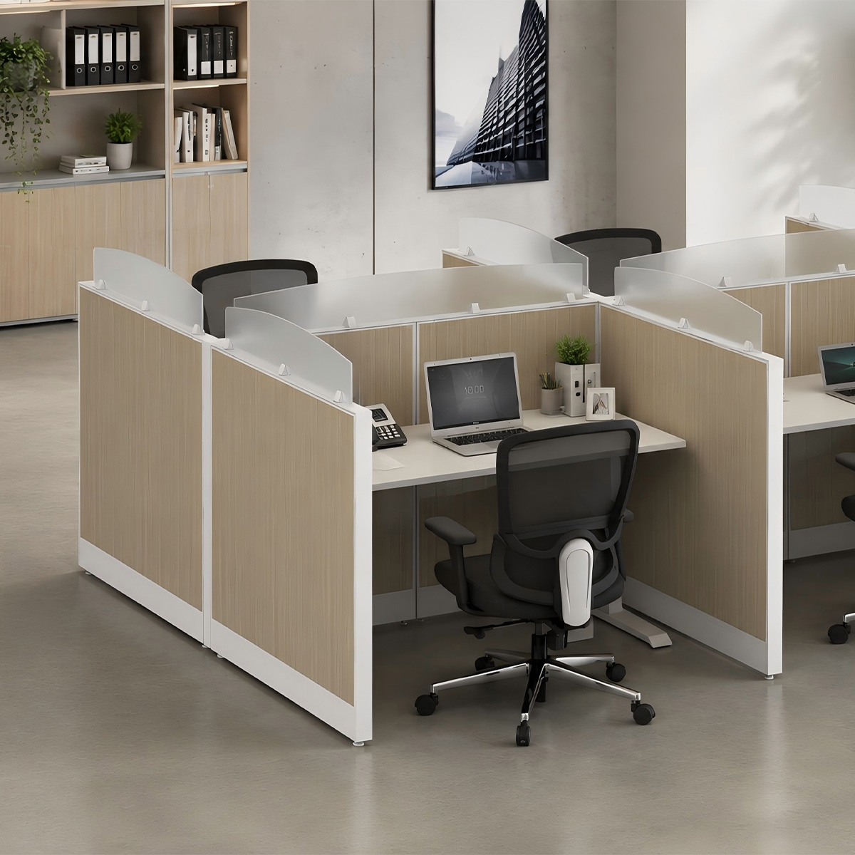 E60 X Cubicle Workstation-1