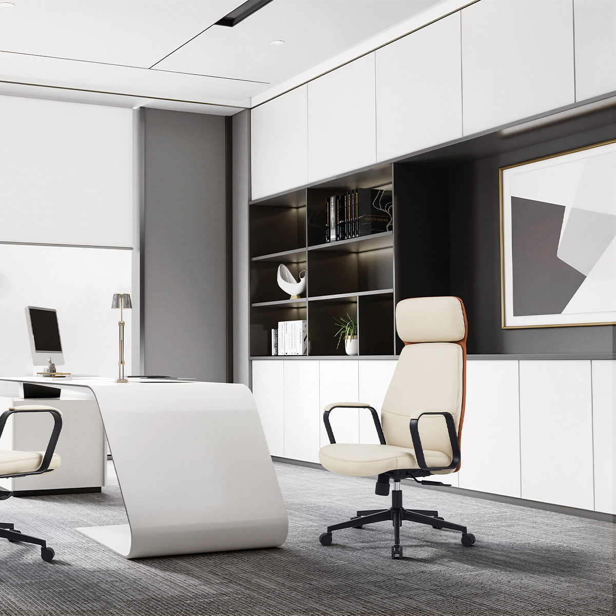 Elodie Leather Executive Chair-1