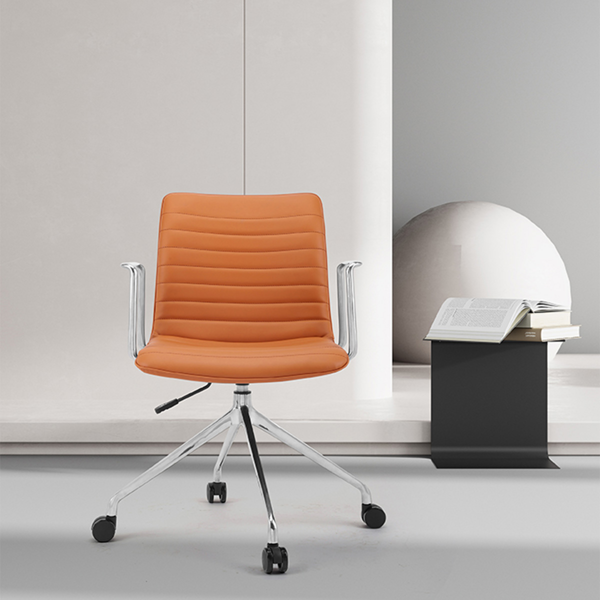Freya Leather Office Chair-1