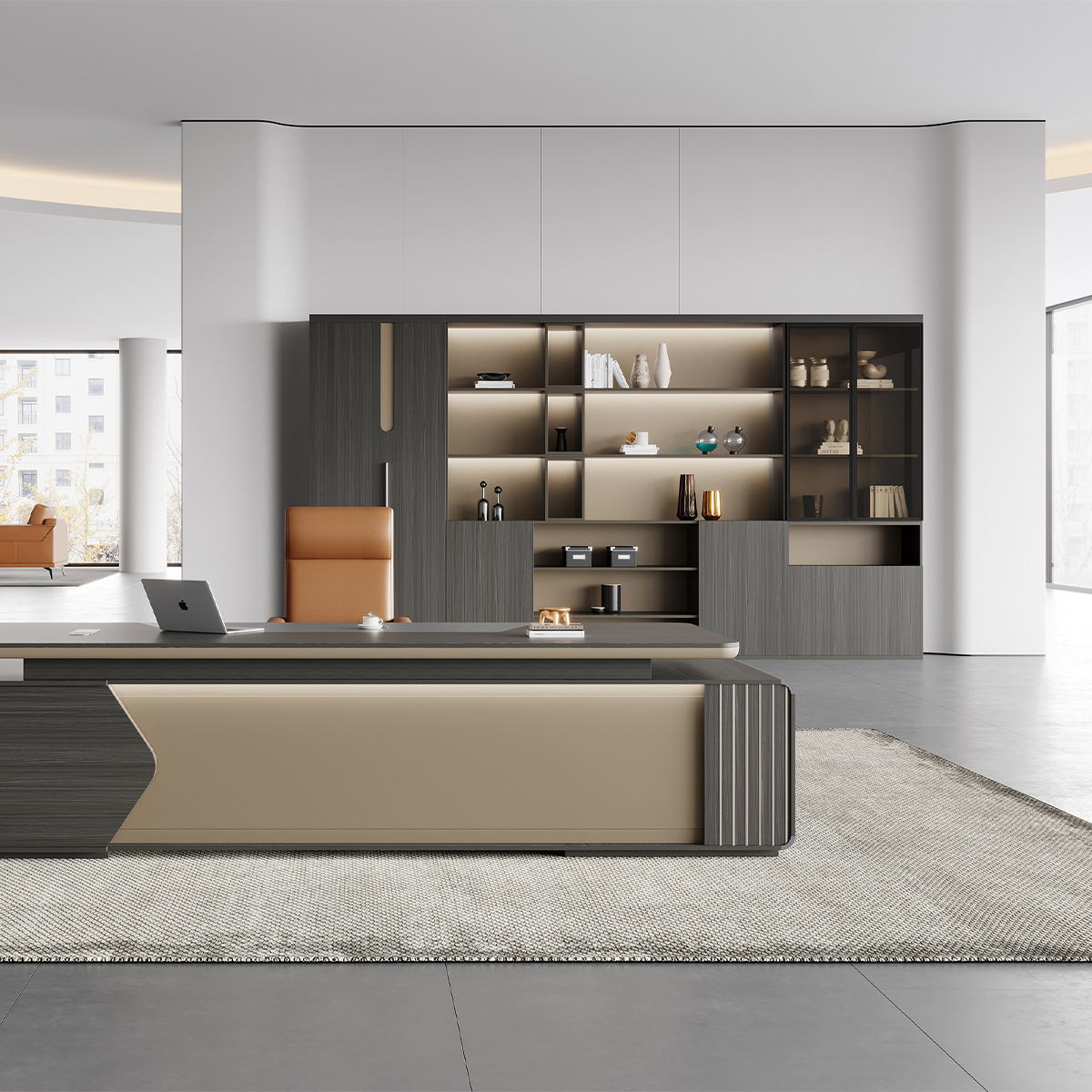 Gesan Office Storage Wall-1