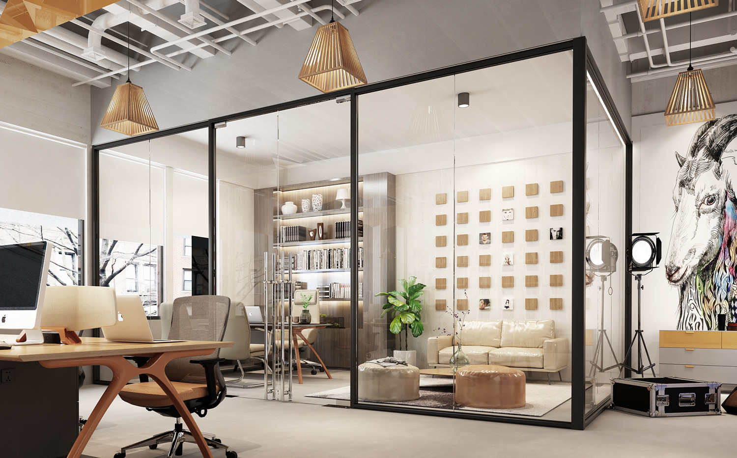 Glass Partition wall