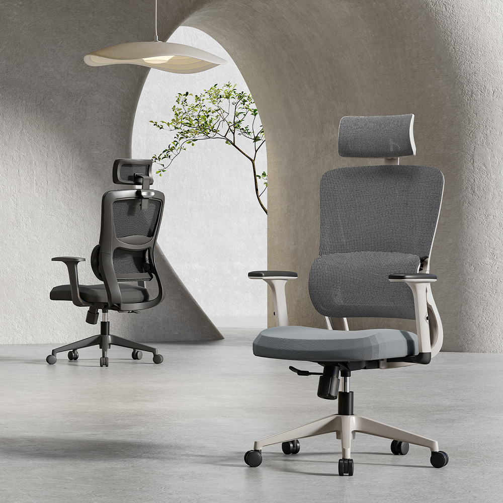 Ivo Headrest Mesh Chair-1