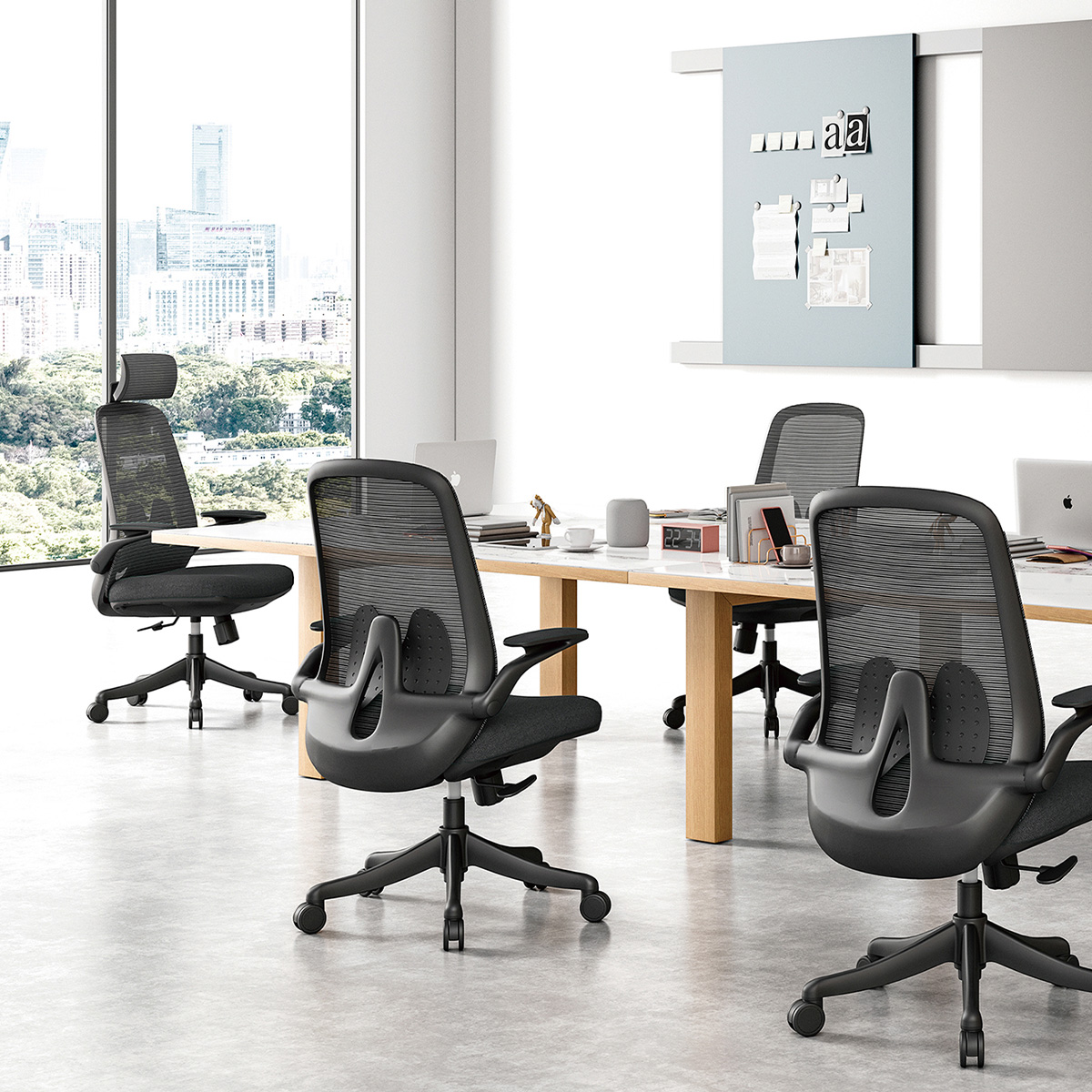Jasper Headrest Mesh Chair-1