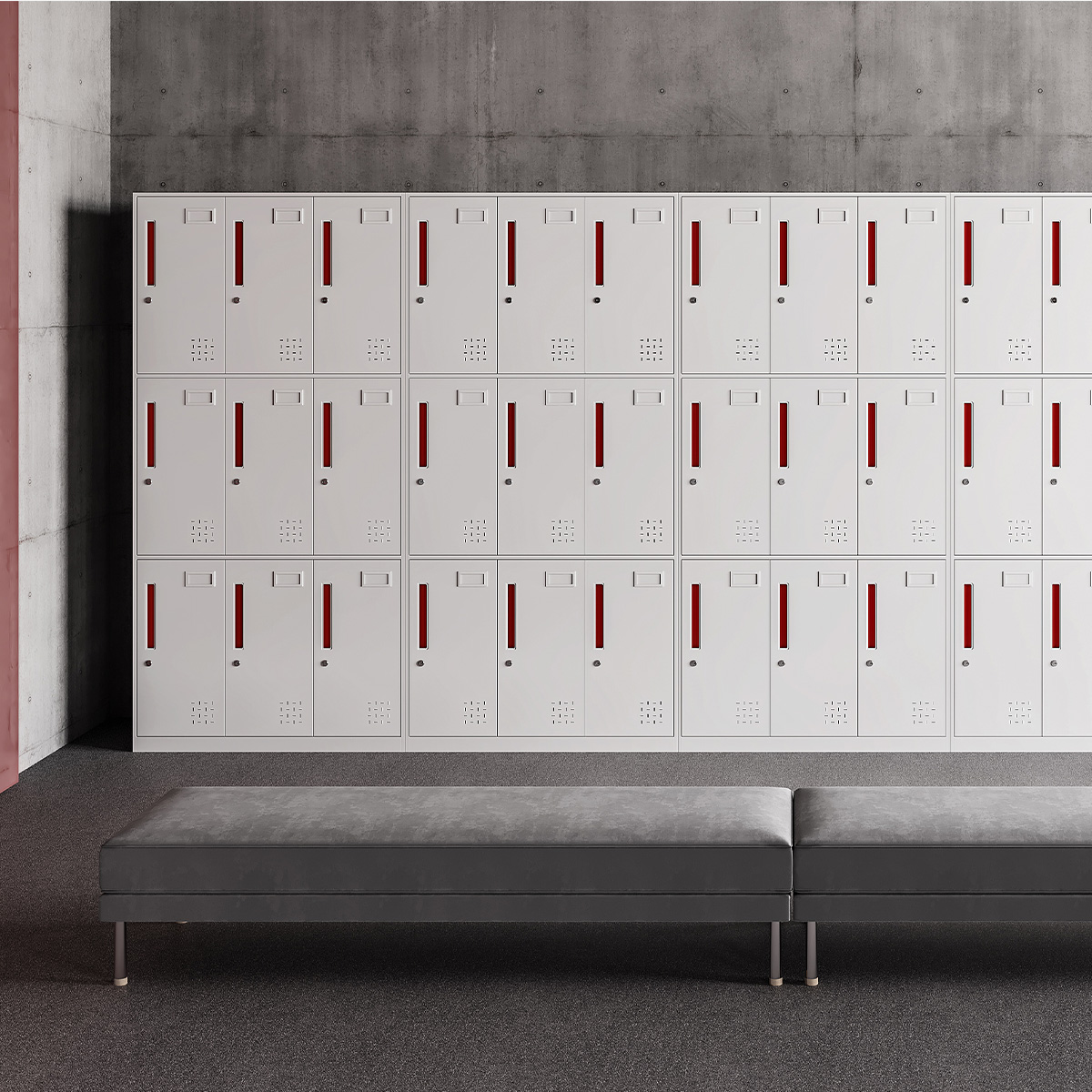 Josie Compartment Storage Locker-1