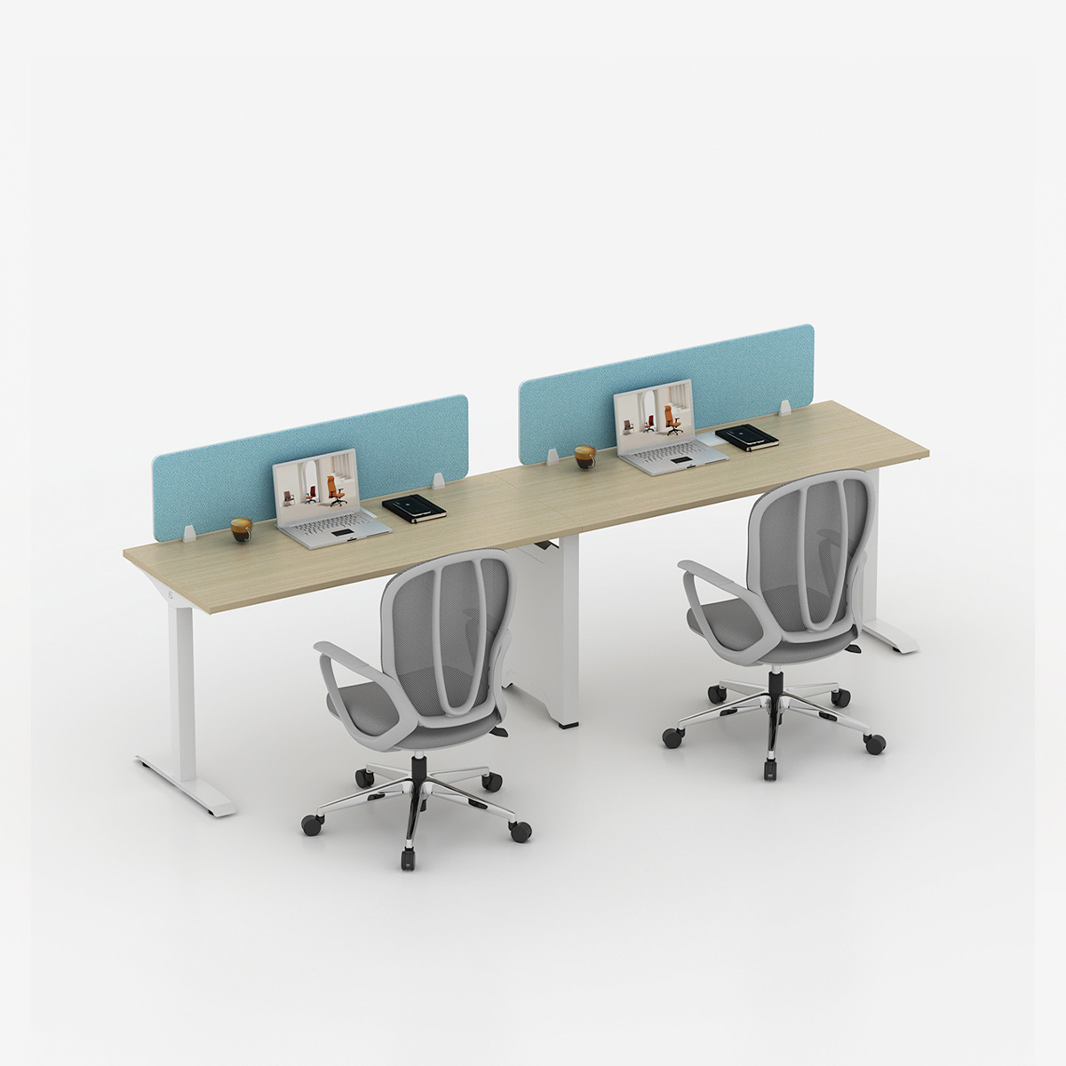 Linea Benching Workstation Desk-2