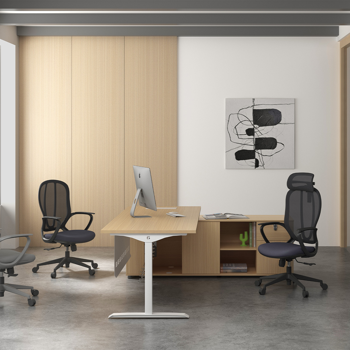 Linea Executive Desk-1