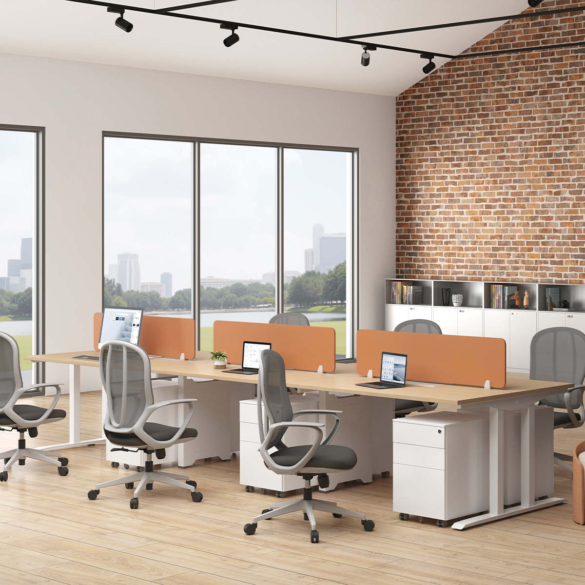 Linea Office Benching System-1