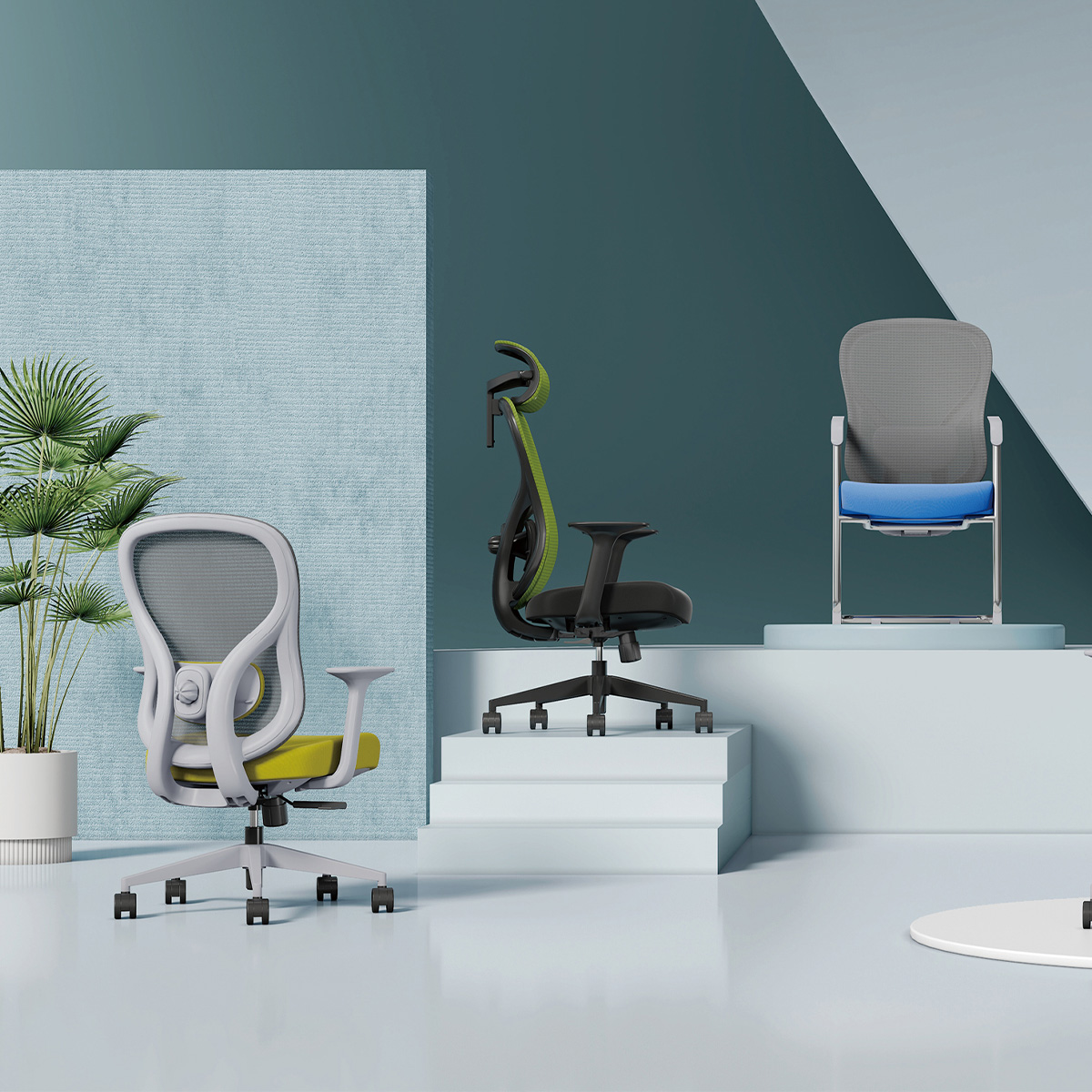 Mara Lumbar Mesh Chair-1