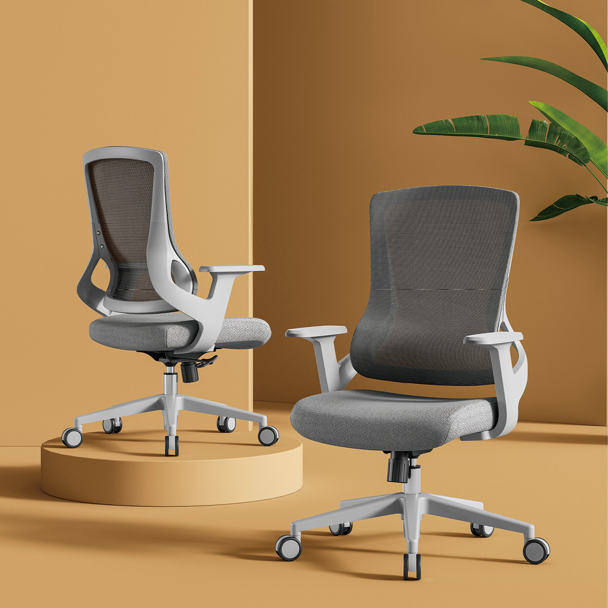 Margo Headrest Mesh Chair-1