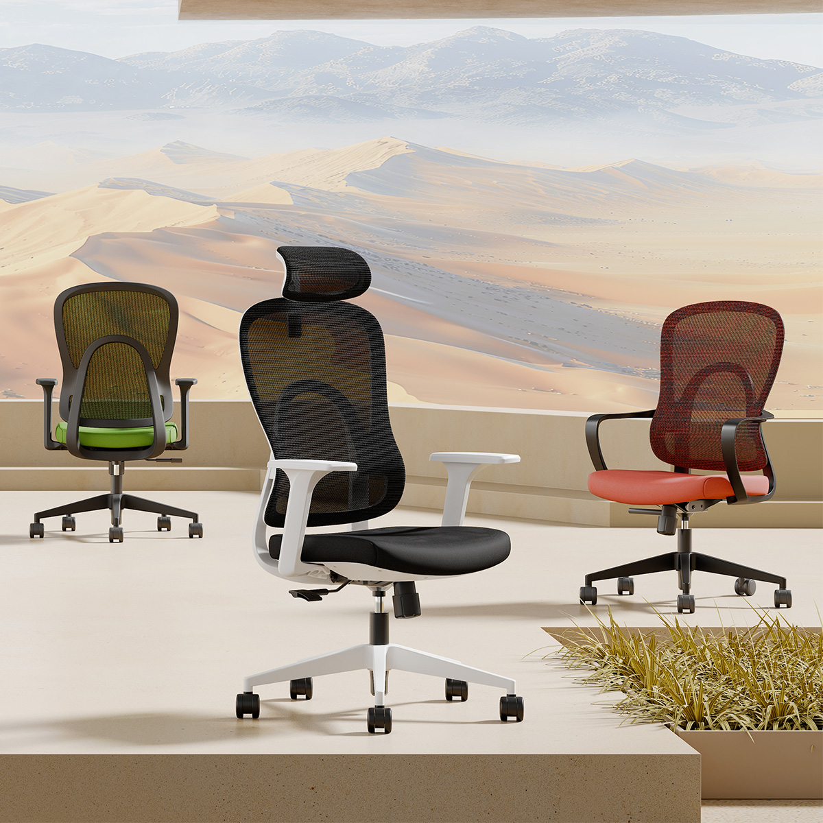 Merritt Mesh Office Chair-1