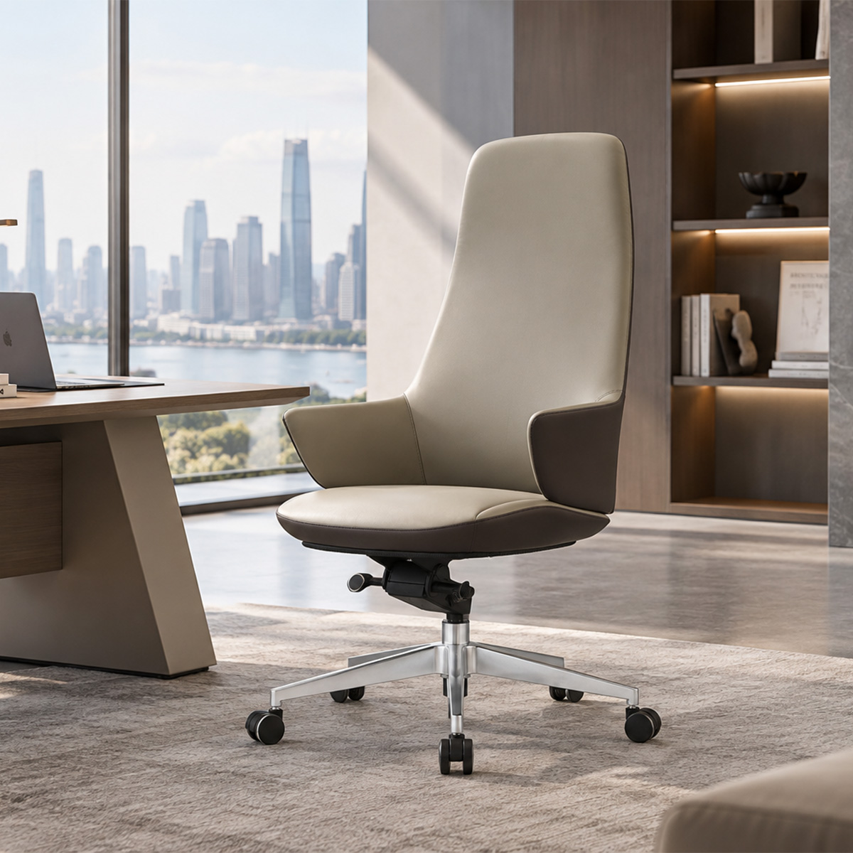 Nina Leather Executive Chair-1