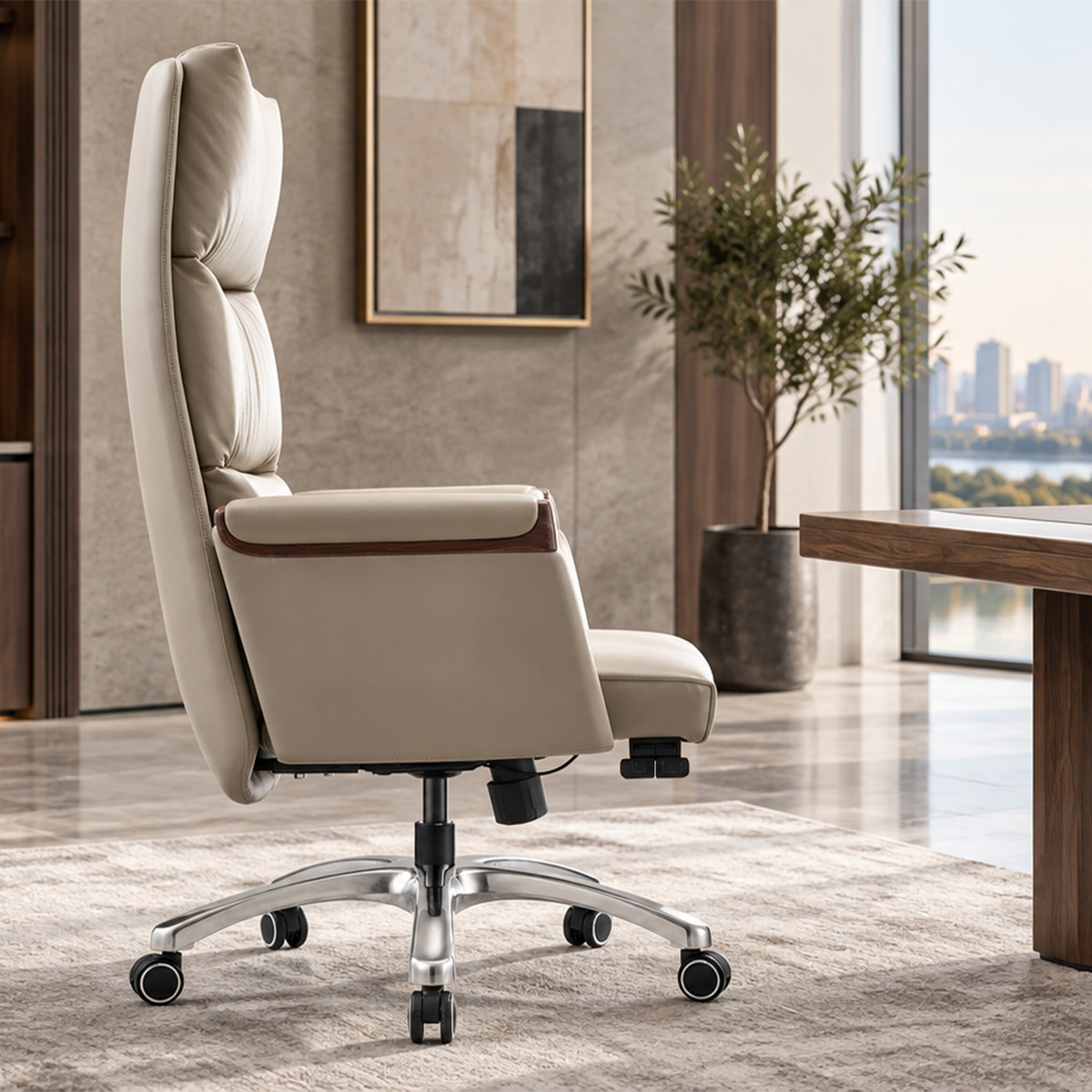 Petra Leather Executive Chair-1