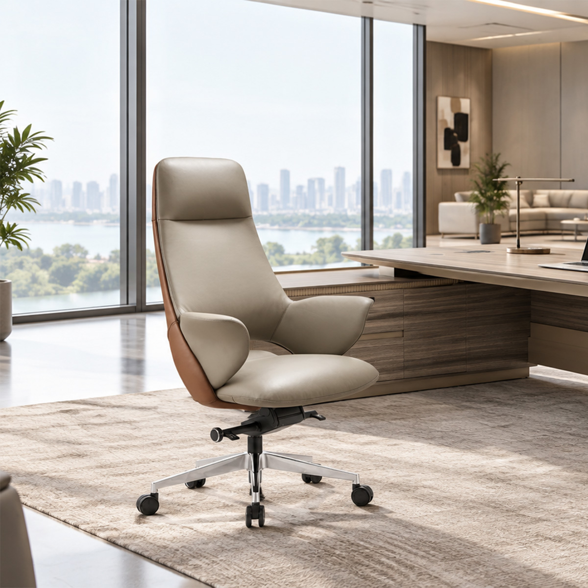 Sienna Leather Executive Chair-1