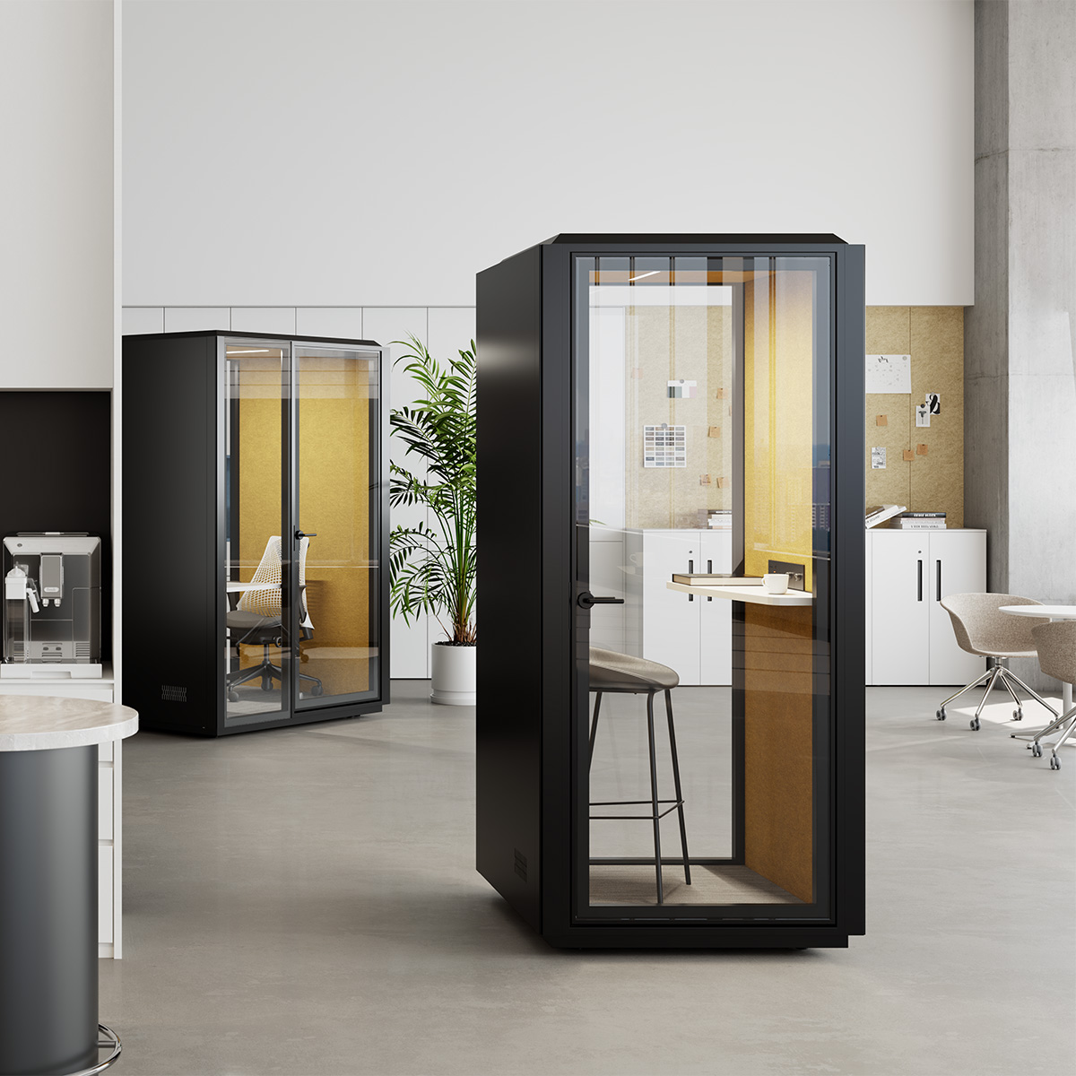 Straight Edge S Office Pod-1