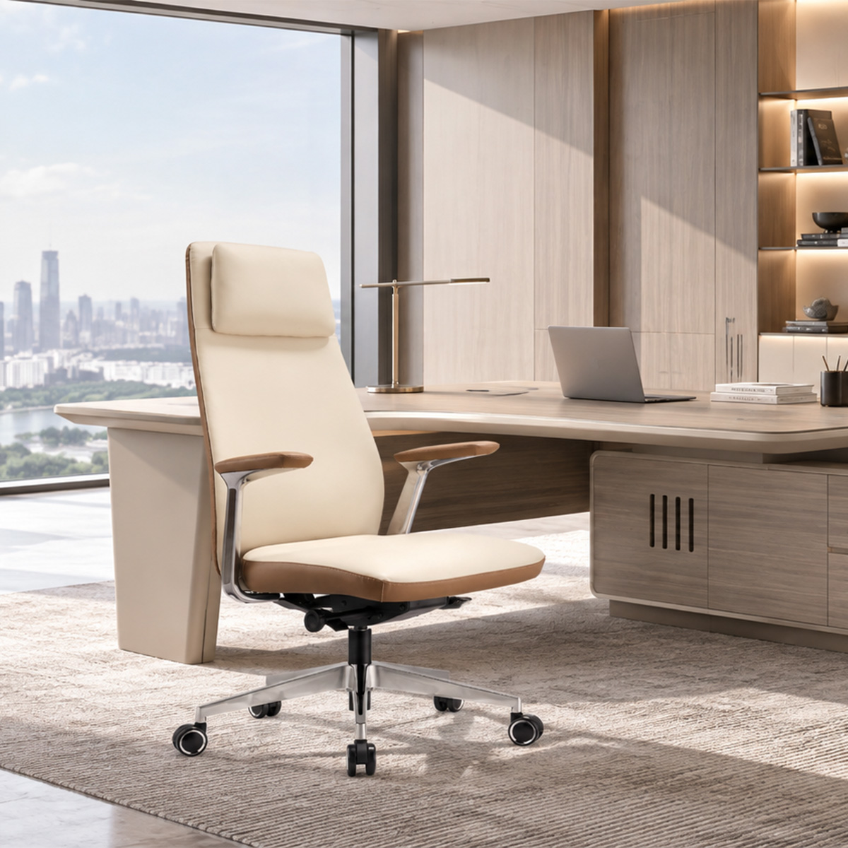 Talia Leather Executive Chair-1