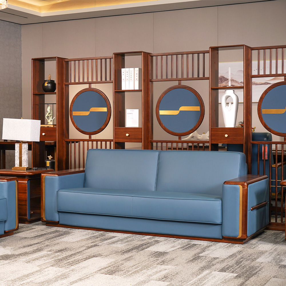 Tate Wood Accent Sofa-1
