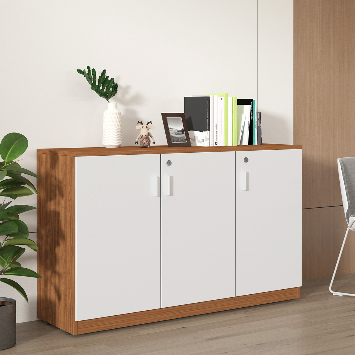 Triple Door Cabinet-1