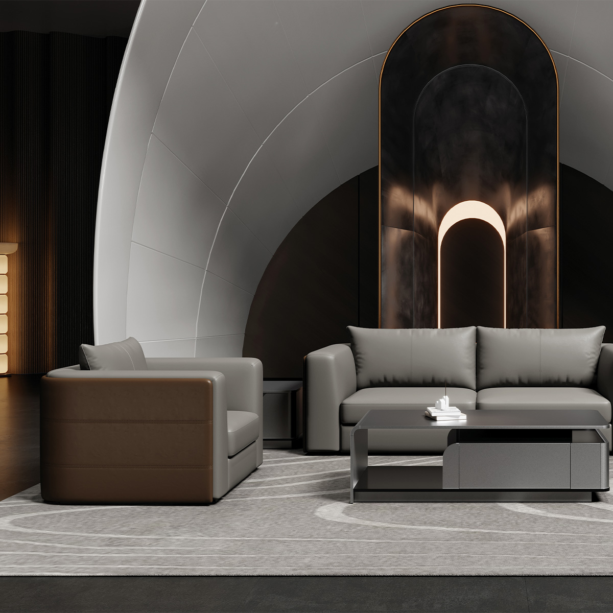 Veda Reception Office Sofa-1