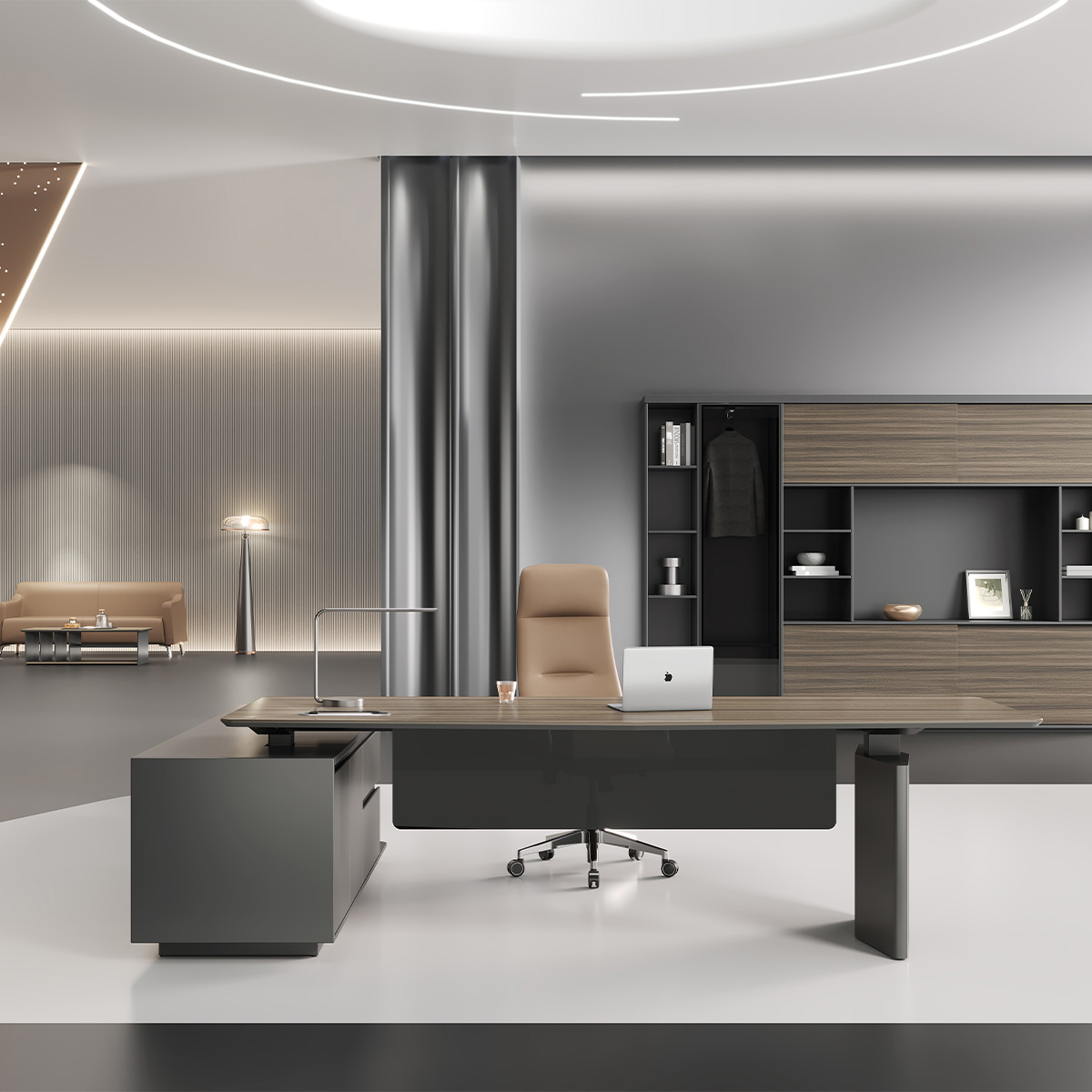 Yasheng Adjustable Executive Desk-1