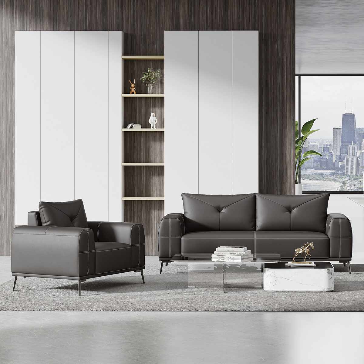 Zara Executive Office Sofa-1