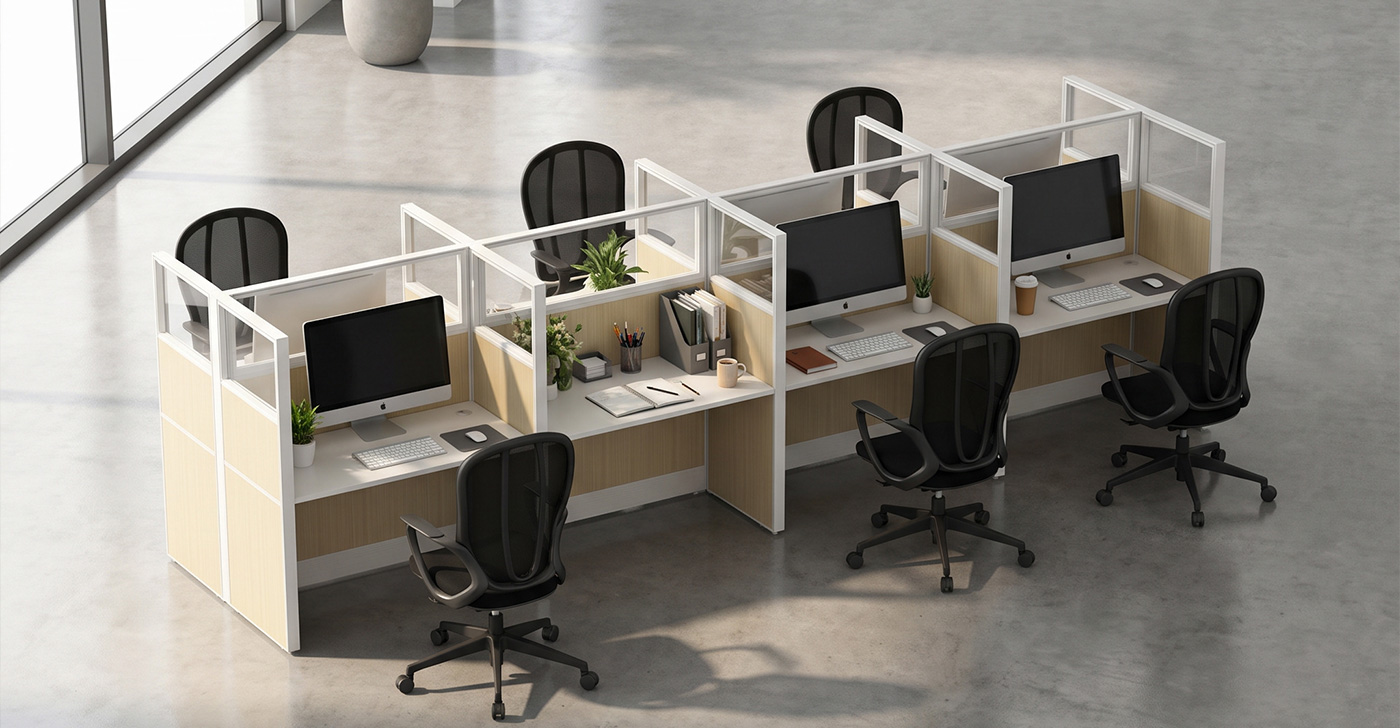 E60 Call Center Cubicle