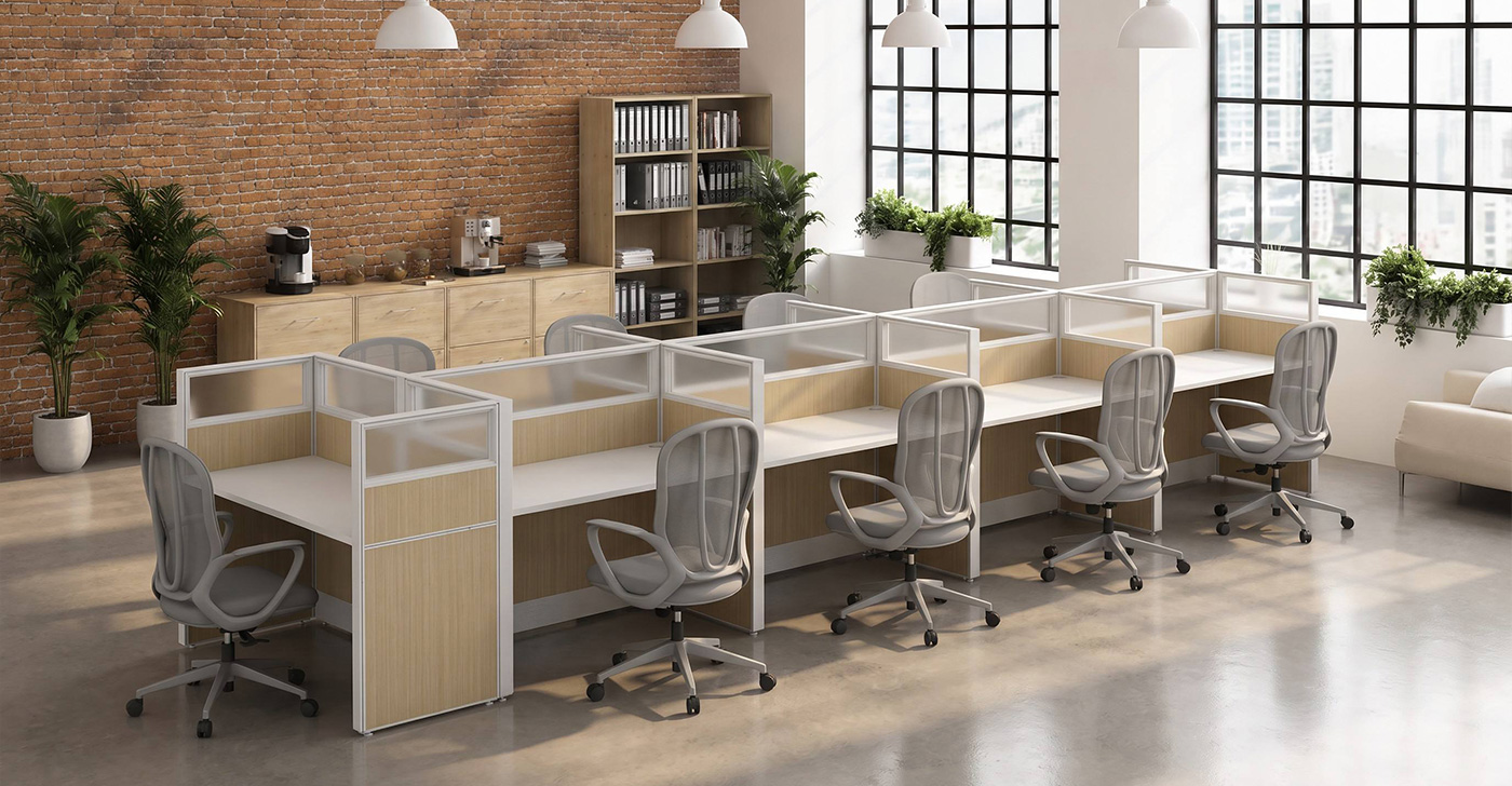 E60 T Cubicle Workstation