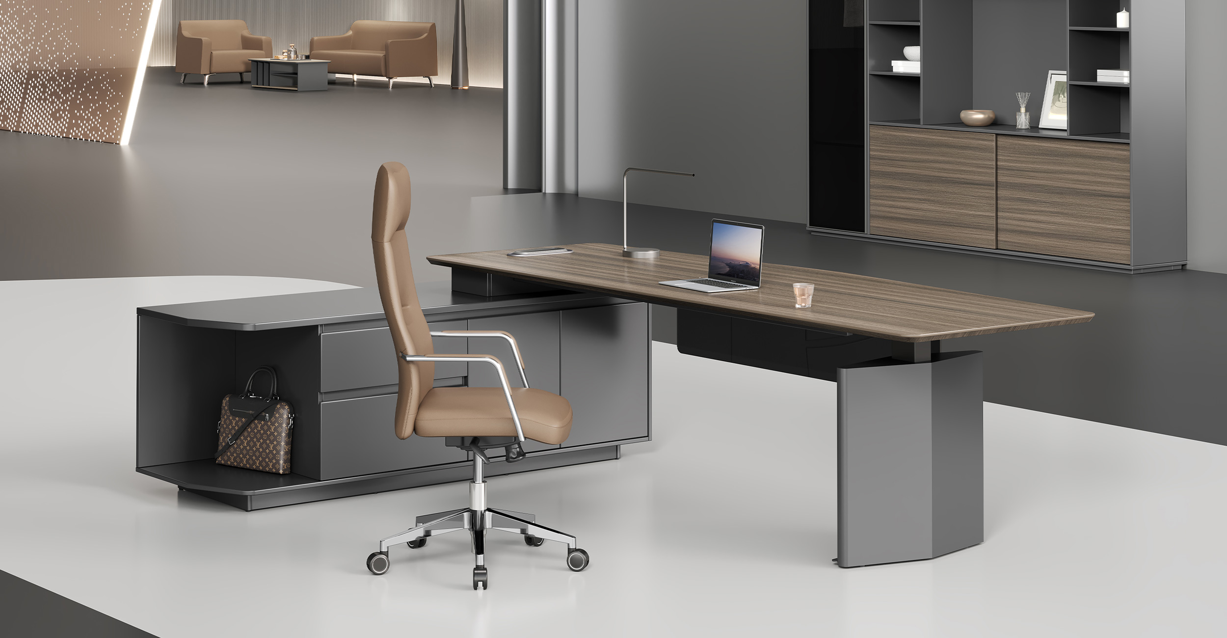 Yasheng Adjustable Executive Desk