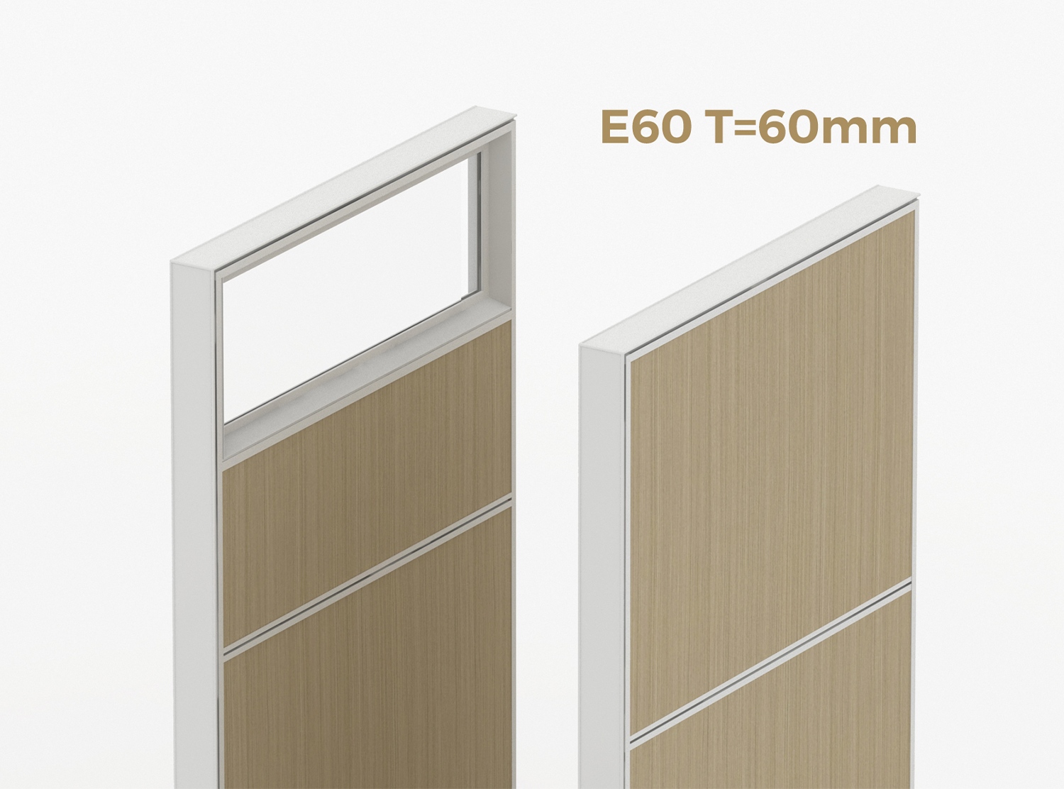 e60 call center office cubicles thickness