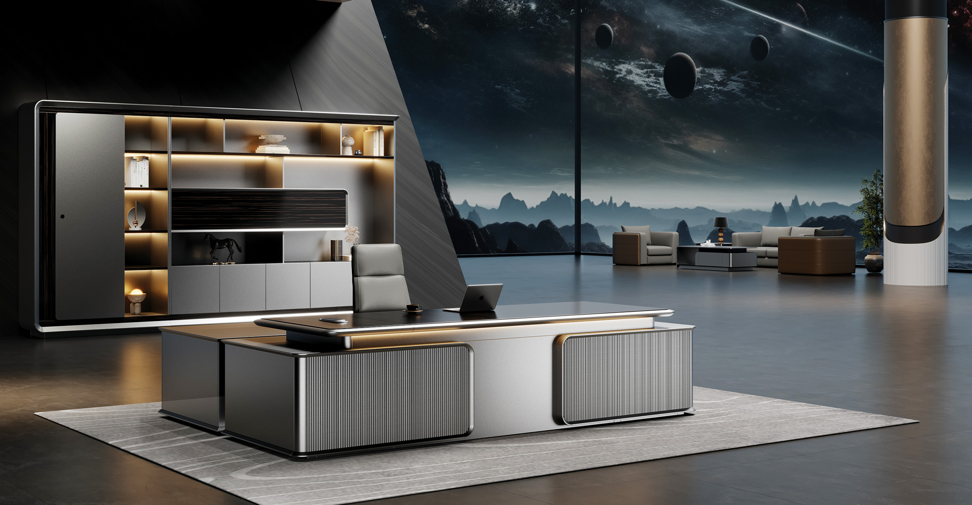 Quvie Executive Desk