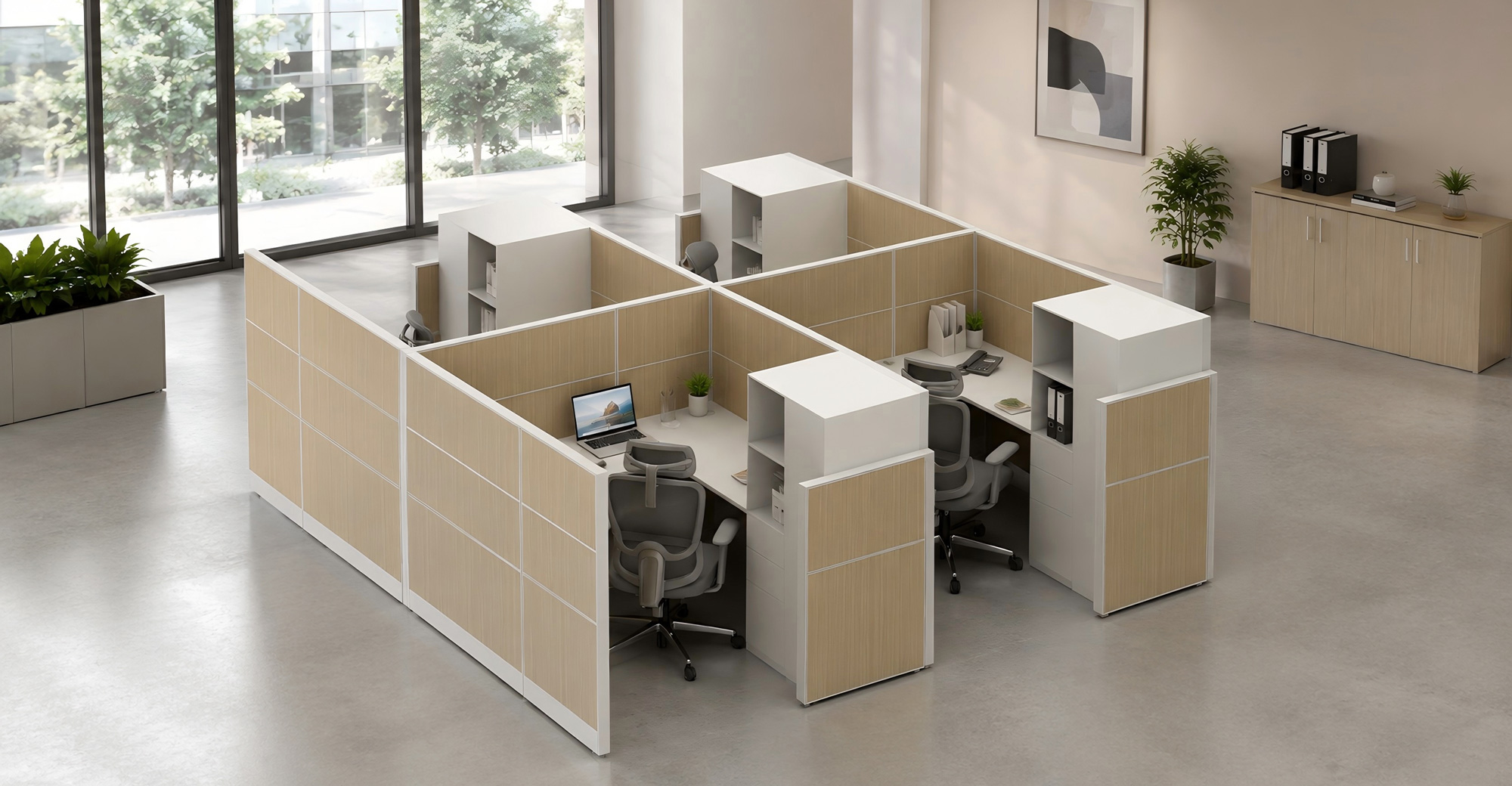 E60 Modular Room Cubicle