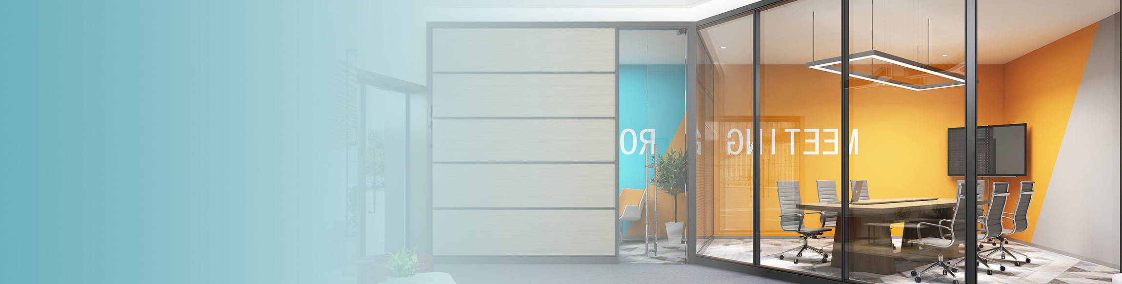 Glass Partition Wall